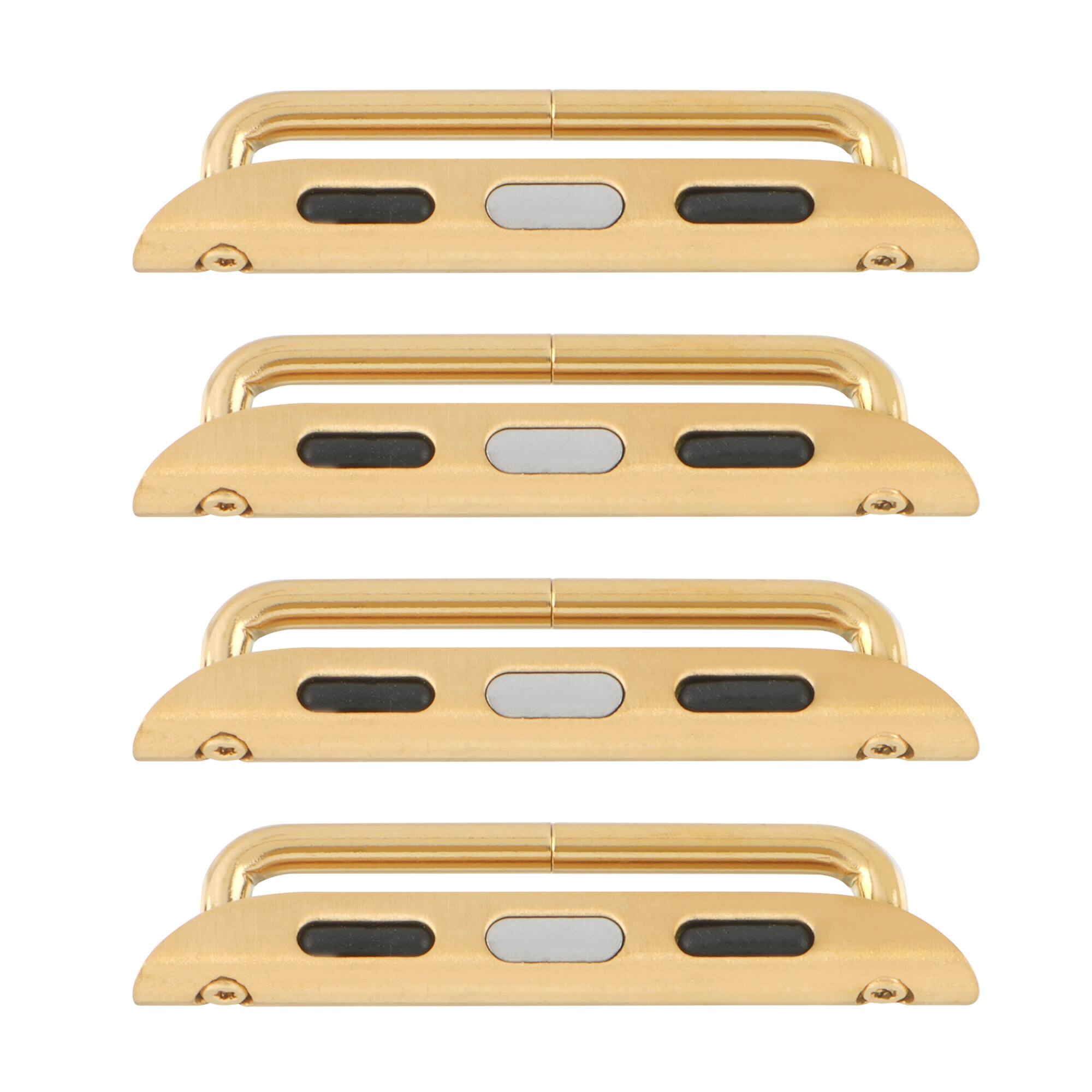 Gold Smart Watch Strap Connectors, 4ct. by Bead Landing™